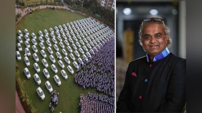 Изрображение 'ИНДИЙСКИЙ БИЗНЕСМЕН ПОДАРИЛ СВОИМ СОТРУДНИКАМ 1260 АВТОМОБИЛЕЙ И 400 КВАРТИР'