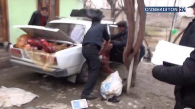 '​Фарғонада эшак сўйиб сотган қаллоб «тадбиркорлар» қўлга олинди (видео)'ning rasmi