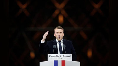Изрображение 'ЭММАНЮЭЛЬ МАКРОН СТАЛ НОВЫМ ПРЕЗИДЕНТОМ ФРАНЦИИ'