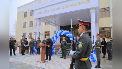 'Urganchda viloyat Mudofaa ishlari boshqarmasi binosi foydalanishga topshirildi (foto)'ning rasmi