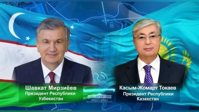 Изрображение 'Шавкат Мирзиёев поздравил Касым-Жомарта Токаева с 71-летием'
