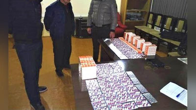 'Yangiyo`ldagi tezkor tadbirda 45 millionlik «Regapen» kuchli ta`sir qiluvchi moddalar aniqlandi'ning rasmi