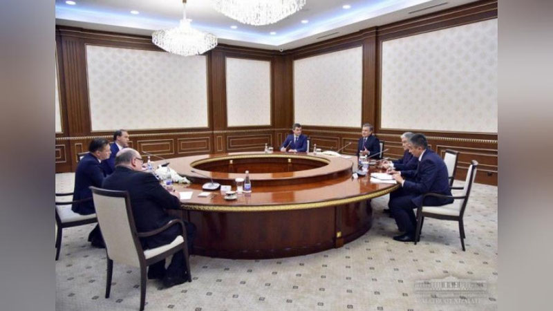 'Prezident «Rosatom» davlat korporasiyasi bosh direktorini qabul qildi'ning rasmi