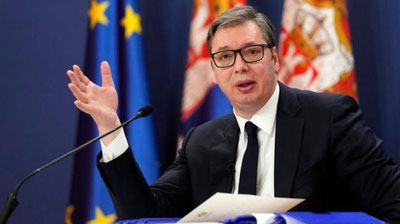 'Serbiya prezidenti Ukraina masalasida vahimaga tushib qoldi'ning rasmi