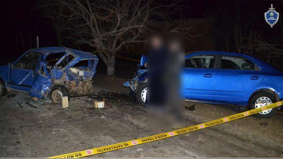 Изрображение 'В Хорезме в ДТП погибли все пассажиры автомобиля "Тико"'