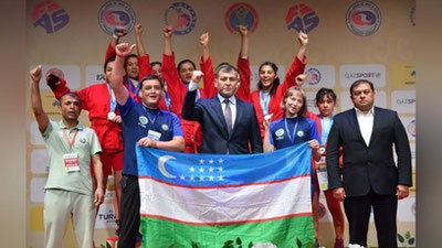 Изрображение 'Самбисты Узбекистана привезли 80 медалей с чемпионата Азии и Океании'