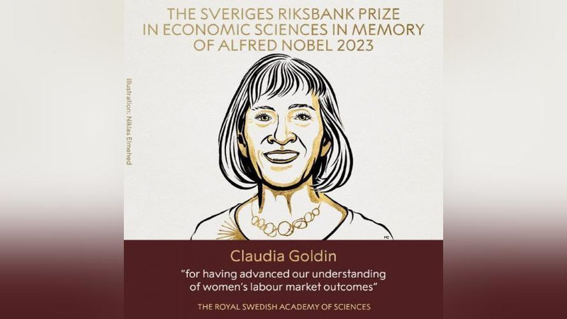 Изрображение 'Нобелевскую премию по экономике получила американка Клаудия Голдин'