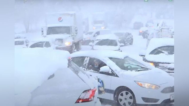 Изрображение 'Из-за метелей в США 700 тысяч человек остались без электроэнергии'