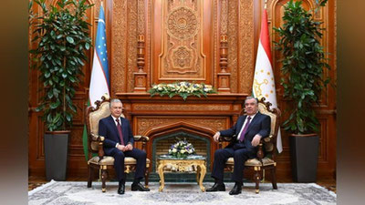 Изрображение 'Лидер нашей страны пригласил Эмомали Рахмона посетить Узбекистан'