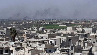 'Шарқий Гутага инсонпарварлик юклари ортилган автокарвон етиб борди'ning rasmi