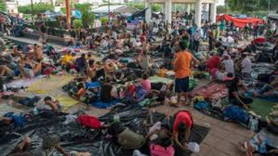 'Muhojirlar Meksikani tark etishmoqda 'ning rasmi