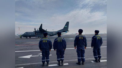 Изрображение 'Спецрейс МЧС вылетел в Россию, чтобы доставить тела погибших в ДТП узбекистанцев'