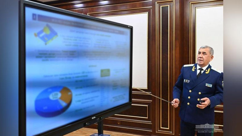 Изрображение 'Генпрокурор Узбекистана сообщил о внедрении новой системы контроля за выполнением госпрограмм'