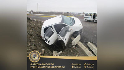 'Dang`arada qoidani buzgan “Matiz” sabab “Damas” haydovchisi vafot etdi'ning rasmi