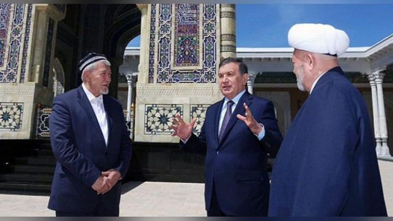 '2017 YILDA O`ZBEKISTONDA DINIY SOXADA AMALGA OShIRILGAN ISLOHOTLAR SOLNOMASI'ning rasmi