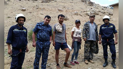 Изрображение 'В САМАРКАНДСКОЙ ОБЛАСТИ СПАСЛИ ЗАБЛУДИВШИХСЯ В ГОРАХ ГРАЖДАН'