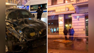 Изрображение 'СТРАШНОЕ ДТП В ПЕТЕРБУРГЕ: ДВОЕ ПОГИБЛИ, ТРОЕ В БОЛЬНИЦЕ (ВИДЕО, 18+)'