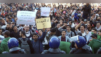 'Jazoirda jurnalistlar namoyish o`tkazishdi'ning rasmi