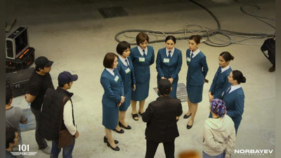 Изрображение 'Завершаются съемки фильма "101 рейс" про героизм узбекского летчика во время событий 11 сентября'