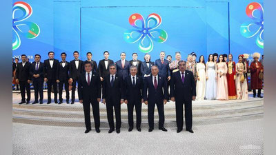 Изрображение 'Видео: Вторая Консультативная встреча глав стран Центральной Азии'