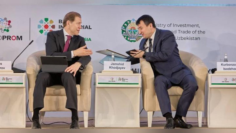 Изрображение 'Объем товарооборота между Узбекистаном и Россией составил $10 млрд'