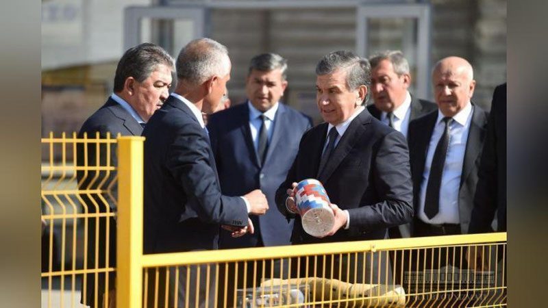 'Prezident Toshkent metropolitenining Yunusobod yo`nalishi qurilishini ko`zdan kechirdi'ning rasmi