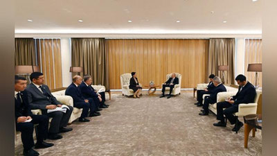 'Танзила Нарбаева Бокуда Илҳом Алиев билан учрашувлар ўтказди'ning rasmi