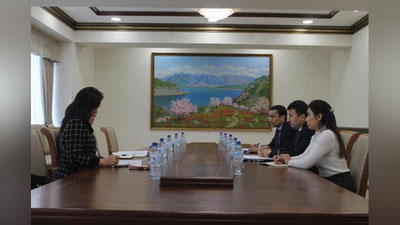 'JST vakillari bilan uchrashuv bo`lib o`tdi'ning rasmi