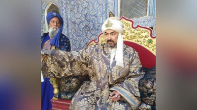 Изрображение 'В Хиве проходят съемки фильма-сказки Фархода Махмудова (фото)'