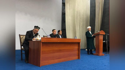 'Muftiy Usmonxon Alimov Qashqadaryo viloyatiga tashrif buyurdi'ning rasmi