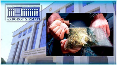 'JQB xodimlari «gashish»chilarni qo`lga oldi'ning rasmi