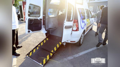 Изрображение 'В Ташкенте запустили специальное такси для людей с ограниченными возможностями'