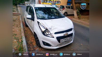 Изрображение 'На Юнусабаде автомобилистка на "Спарке" насмерть сбила сотрудницу отдела благоустройства'