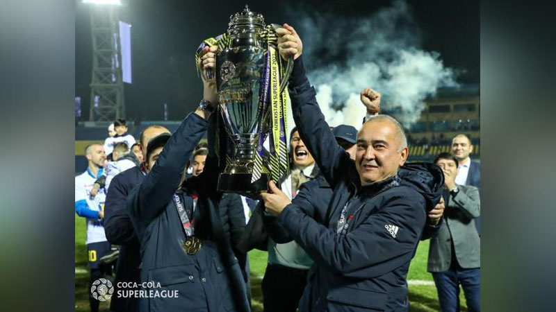 Изрображение 'Столичный “Пахтакор” в 16-й раз стал чемпином Узбекистана по футболу'