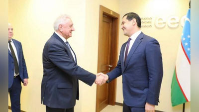 Изрображение 'Объем торговли Узбекистана с ЕАЭС вырос на 75% за четыре года'