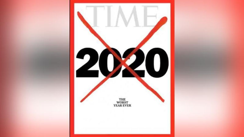 Изрображение 'Журнал Time признал 2020-й худшим годом'