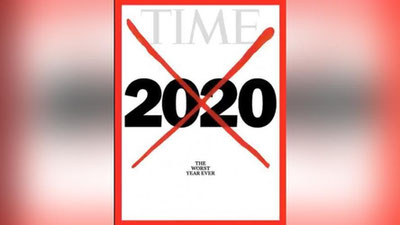 Изрображение 'Журнал Time признал 2020-й худшим годом'
