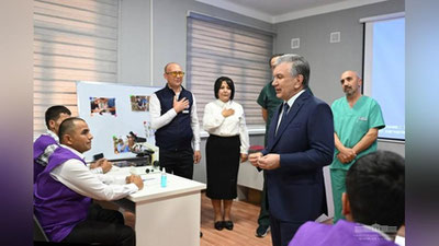 'Яхши ҳунари бор одам ишсиз қолмайди — Шавкат Мирзиёев'ning rasmi