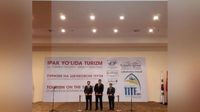 Изрображение 'В ТАШКЕНТЕ СТАРТОВАЛА ЯРМАРКА "ТУРИЗМ НА ШЕЛКОВОМ ПУТИ" (ФОТО)'