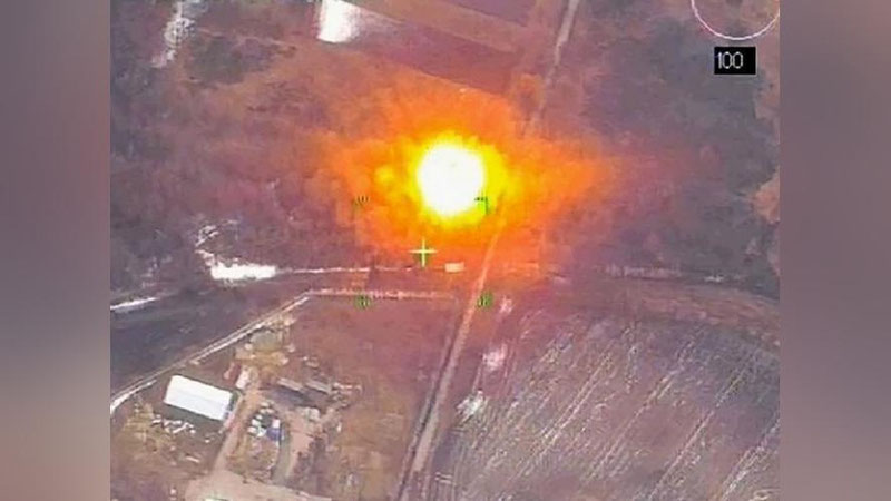 'Kievdagi qo`mondonlik punkti rus harbiylari tomonidan portlatib yuborildi'ning rasmi