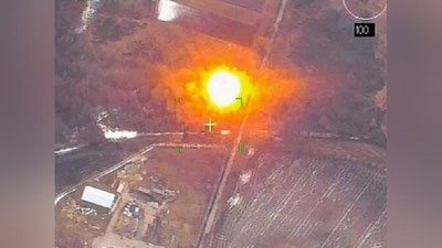 'Kievdagi qo`mondonlik punkti rus harbiylari tomonidan portlatib yuborildi'ning rasmi