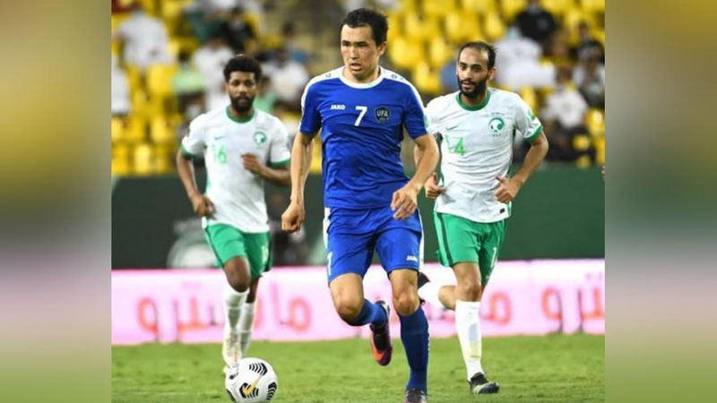 Изрображение 'Узбекистан с треском вылетел из борьбы за выход на ЧМ-2022 (видео)'