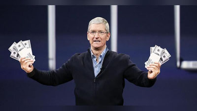 'Apple rekord darajada daromad oldi'ning rasmi