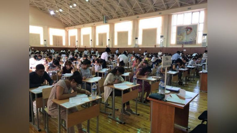 '5 avgust kuni 1443 nafar abiturient test sinovlariga kelmagan'ning rasmi