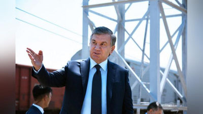 'Shavkat Mirziyoev Olmazor tumaniga tashrif buyurdi'ning rasmi