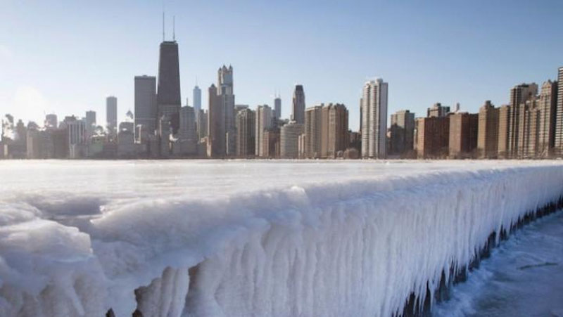 'AQShda o`ta sovuq havo hukm surmoqda 'ning rasmi