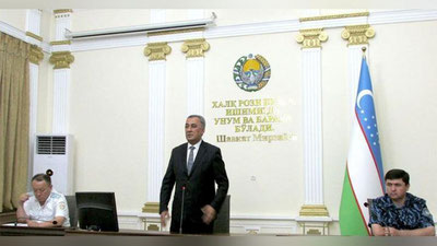 'Samarqand shahar hokimi qurilish ishlarida mavjud me`yor va qoidalarga qat`iy amal qilishni alohida ta`kidladi'ning rasmi