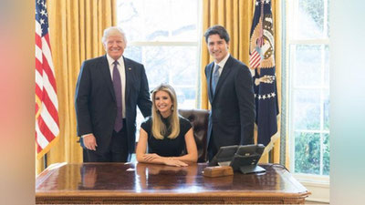 Изрображение 'ФОТО ИВАНКИ ТРАМП В КАБИНЕТЕ ПРЕЗИДЕНТА ВОЗМУТИЛО СОЦСЕТИ'