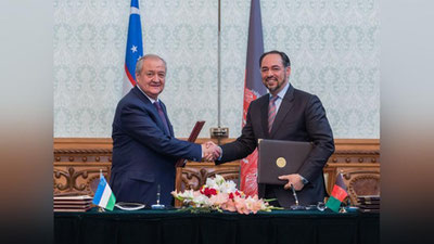 Изрображение 'УЗБЕКИСТАН И АФГАНИСТАН ДОВЕДУТ ТОВАРООБОРОТ ДО $1,5 МЛРД'