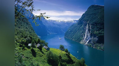 Изрображение 'Норвегия - земля фьордов, льда и полярных сияний'